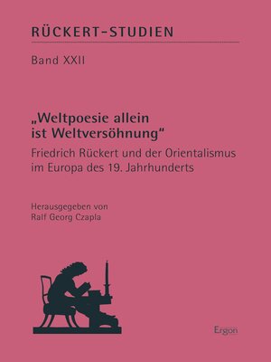 cover image of "Weltpoesie allein ist Weltversöhnung"